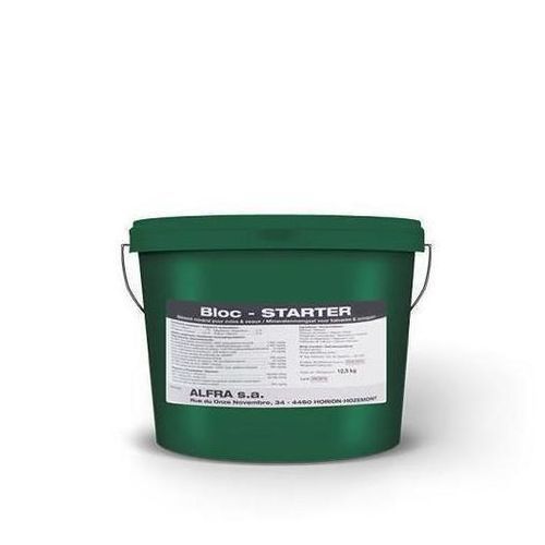 牛舔盐块 - Bloc Starter - ALFRA - 羊用 / 山羊 / 微量元素