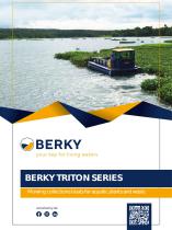 BERKY TRITON series - Weed Harvester / mowing collection boats