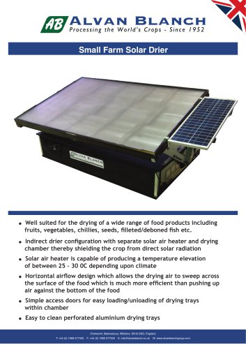 Solar Drier