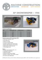 AP SNOWSWEEPER - VHS