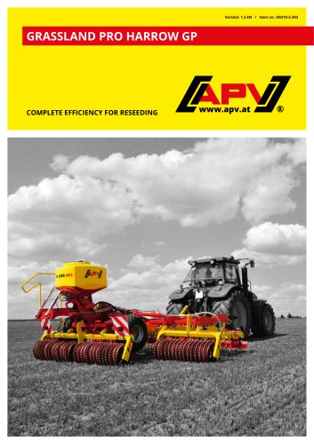 GRASSLAND PRO HARROW GP