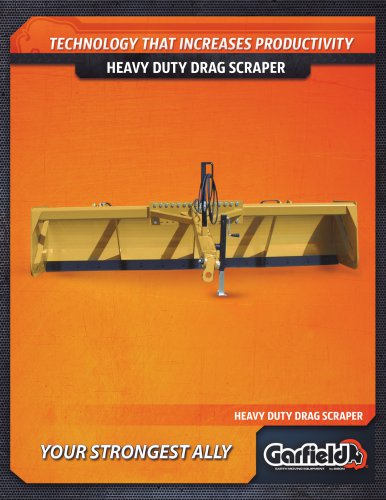 HEAVY DUTY DRAG SCRAPER