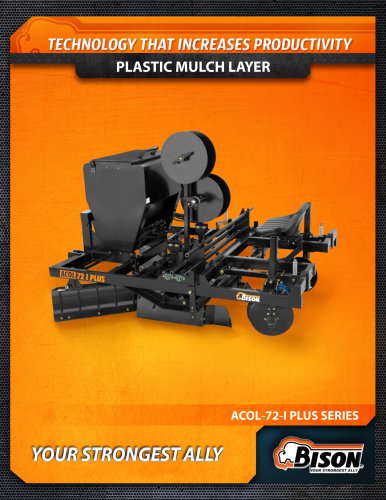 PLASTIC MULCH LAYER ACOL-72-I PLUS SERIES