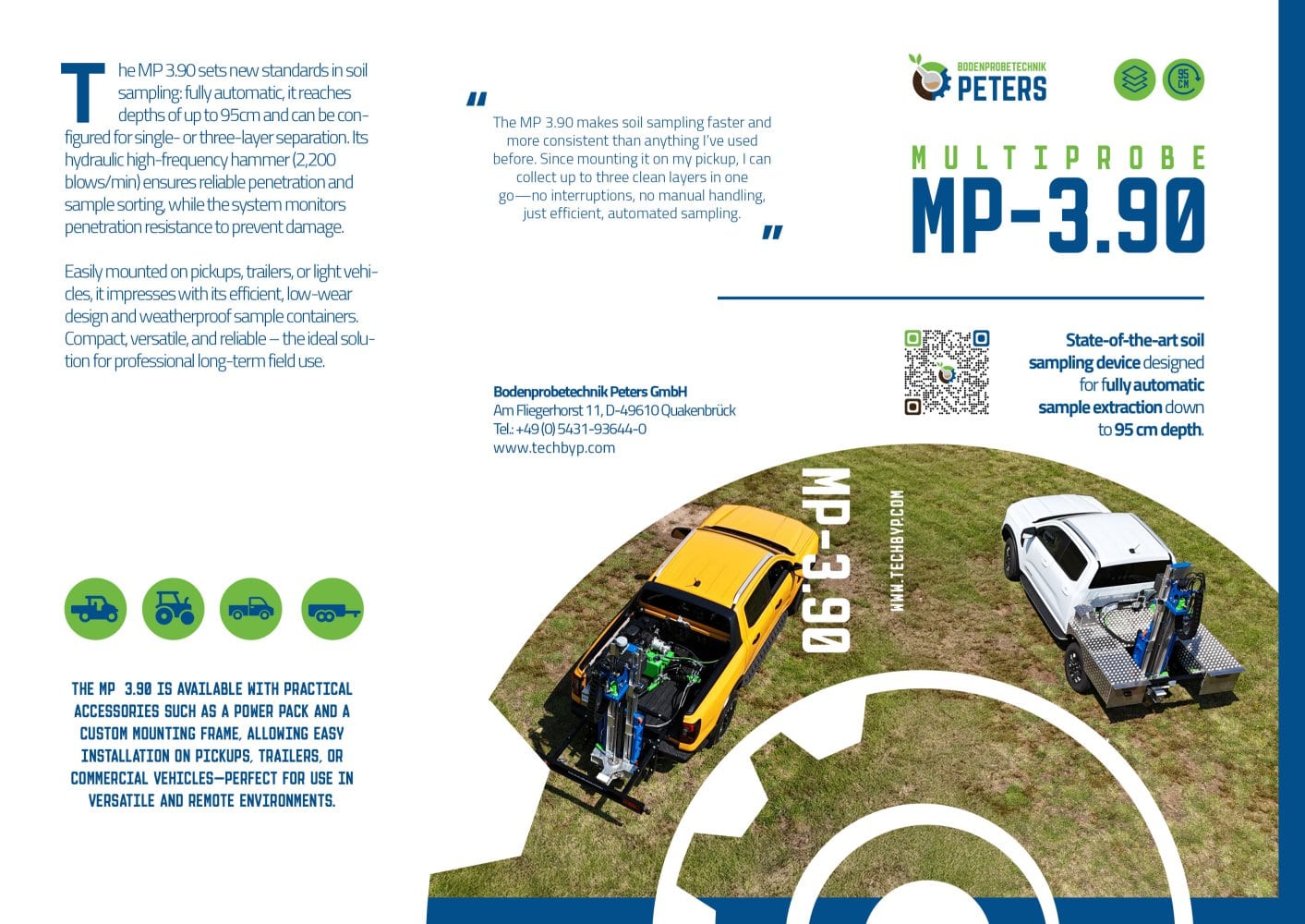 Flyer MP-3.90 ENG. - Bodenprobetechnik Peters GmbH