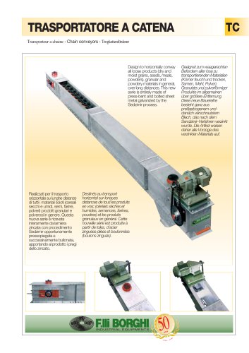 Chain conveyors