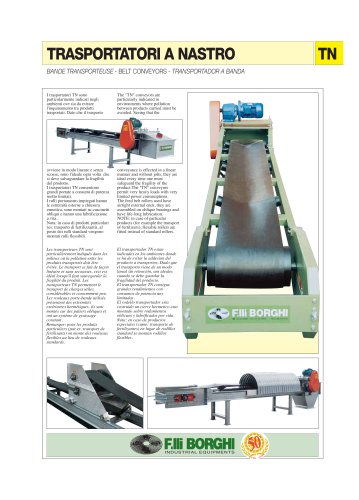 TN  BELT CONVEYORS