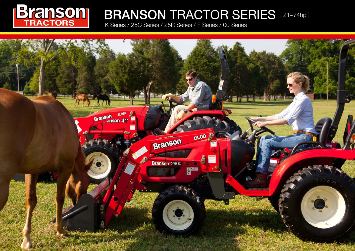 BRANSON  TRACTOR SERIES - Branson Tractors