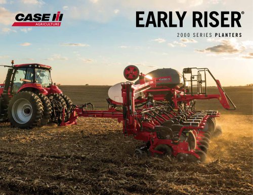 2000 Series Early Riser Planter Brochure