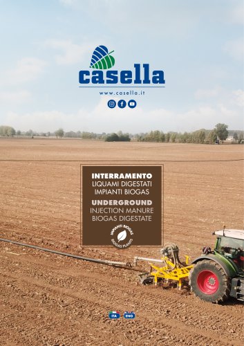 Casella, slurry distribution