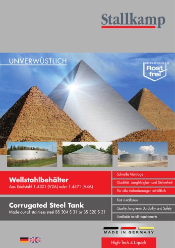 Corrugated Steel Tanks