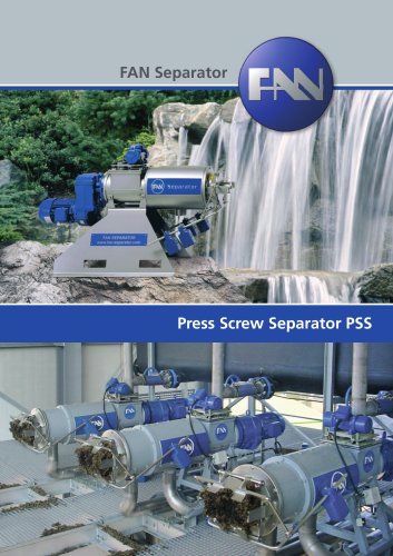 Press screw separator PSS 1.2-520