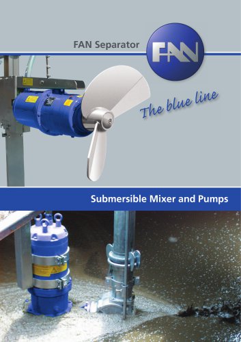 Submersible motor mixer MSXH