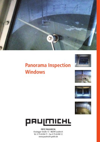 Panorama Inspection Windows