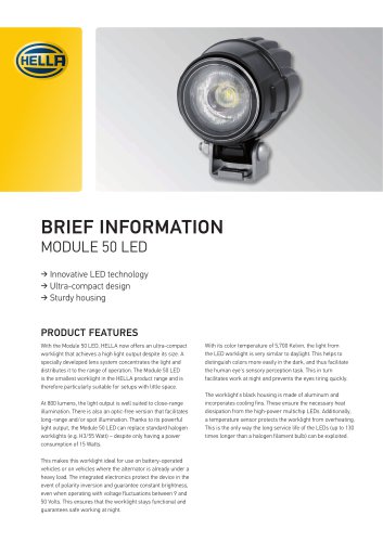 MODULE 50 LED