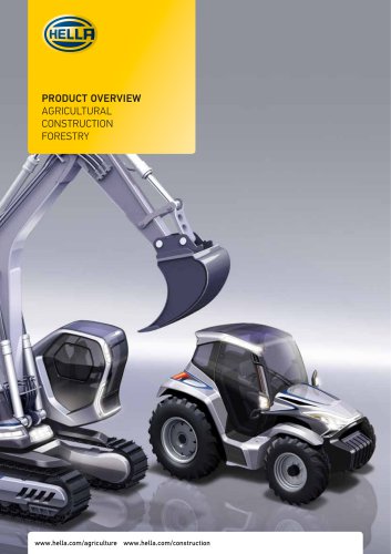 Product overview for agriculture, construction and forestry