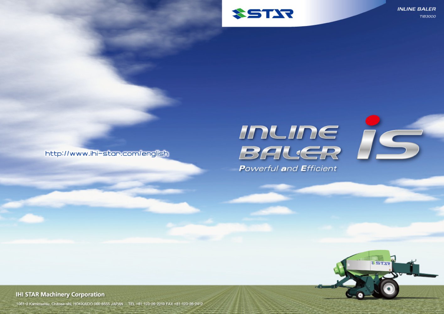 INLINE BALER - IHI STAR Machinery Corporation