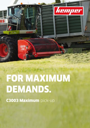 C3003 Maximum pick-up
