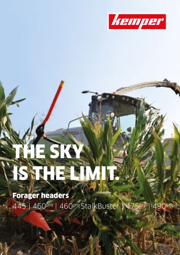 Forager headers 445 | 460pro | 460pro StalkBuster | 475pro | 490pro