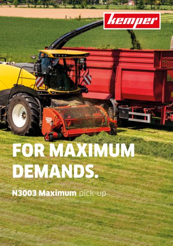 N3003 Maximum pick-up