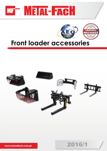 Front loader accessories