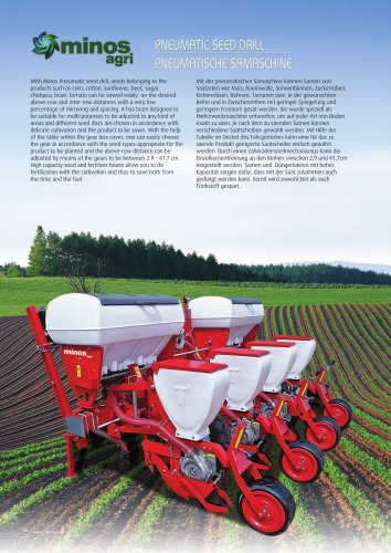 PNEUMATIC SEED DRILL