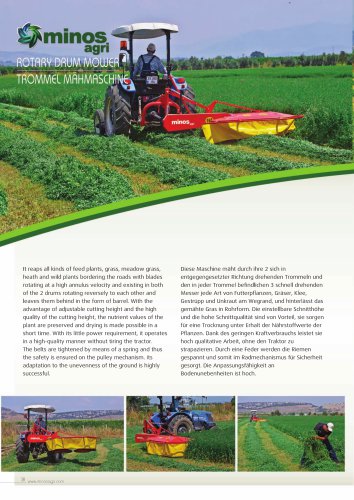 ROTARY DRUM MOWER