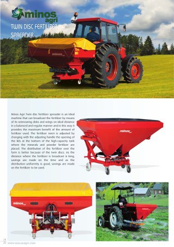 Twin Disc Fertilizer Spreader