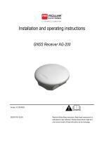 GNSS Receiver AG-200