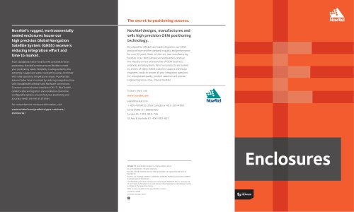 EnclosuresBrochure