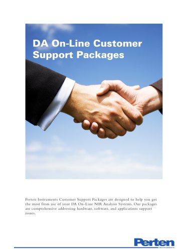 DA 7300/7440 Customer Support Packages