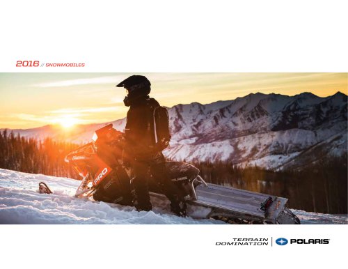 2016 Snowmobiles