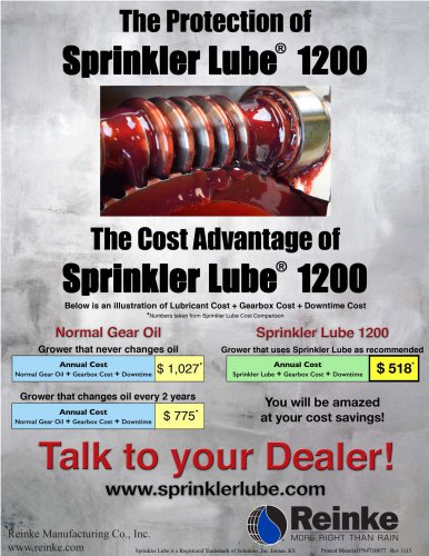 SPRINKLER LUBE