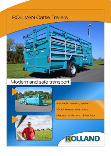 ROLLVAN Cattle Trailers