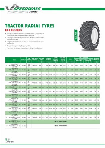 TRACTOR RADIAL TYRES