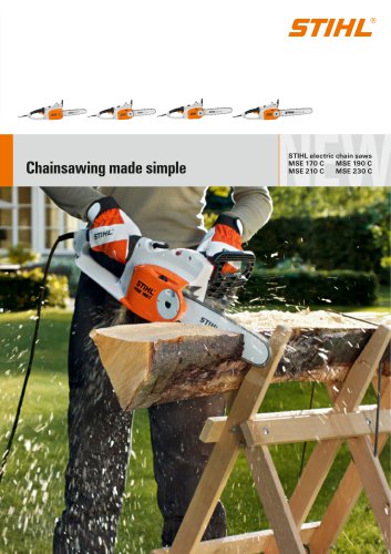 Electric chain saws