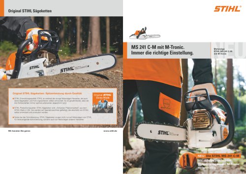 MS 241 C-M mit M-Tronic