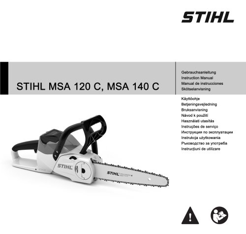 STIHL MSA 120 C, MSA 140 C