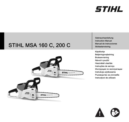 STIHL MSA 160 C, 200 C