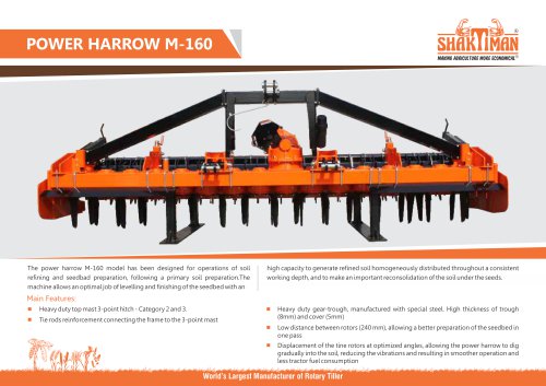 Power Harrow M -160