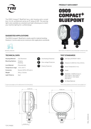 0909 COMPACT+ BLUEPOINT