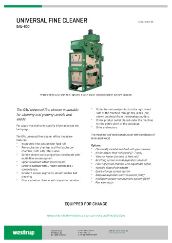 UNIVERSAL FINE CLEANER  GAU-600