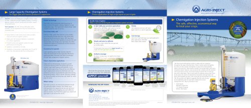 Chemigation Systems - Standard, Containment & Large Capacity