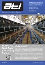 HD90G-RE Goat Rapid Exit Milking Parlour