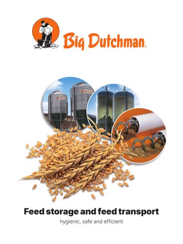 Feed storage and feed transport