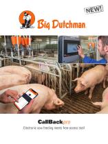 Individual sow feeding with CallBack pro