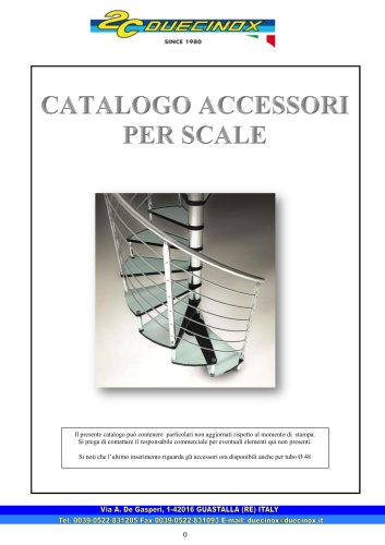 Stainless steel Accessories for Staircases