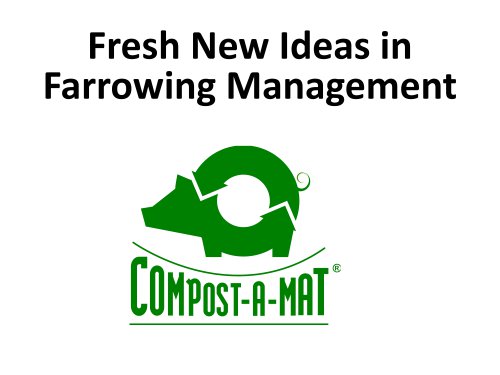 Compost-A-Mat™ Creep Mats