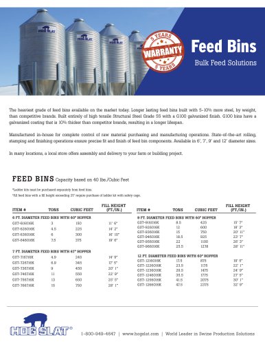 Feed Bins