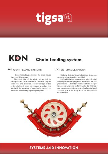 CHAIN FEEDING SYSTEM