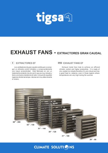 EXHAUST FANS EF